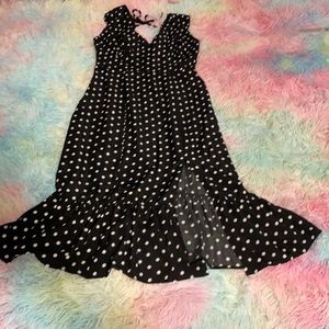 Polkadot dress With zipper on side
